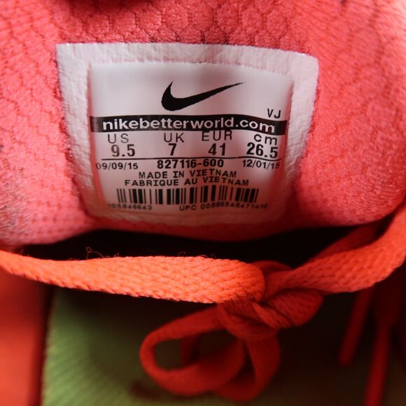 Nike Shoes Womens 9.5 Athletic Trainer Free RN Distance Running Performance Red - Picture 12 of 13